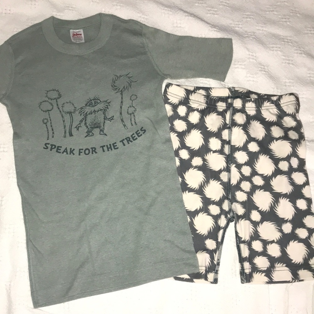 NWOT - Organic Cotton The Lorax Hanna Andersson Jammies